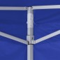 vidaXL Carpa plegable profesional con 4 paredes acero azul 2x2 m vidaXL Carpa plegable profesional con 4 paredes acero azul 2x2 m