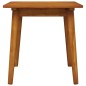 vidaXL Juego de bistró 3 piezas madera maciza de acacia
