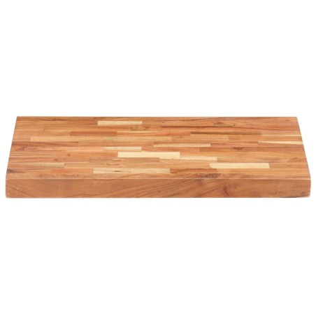 vidaXL Tabla de cortar de madera maciza de acacia 50x35x4 cm 