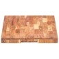 vidaXL Tabla de cortar de madera maciza de acacia 50x35x4 cm 