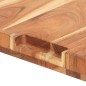 vidaXL Tabla de cortar de madera maciza de acacia 50x35x4 cm 