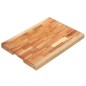 vidaXL Tabla de cortar de madera maciza de acacia 50x35x4 cm 