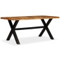 vidaXL Mesa de comedor de madera maciza de acacia y mango 180x90x76 cm vidaXL Mesa de comedor de madera maciza de acacia y mango 180x90x76 cm