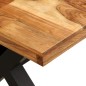 vidaXL Mesa de comedor de madera maciza de acacia y mango 180x90x76 cm vidaXL Mesa de comedor de madera maciza de acacia y mango 180x90x76 cm