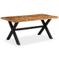 vidaXL Mesa de comedor de madera maciza de acacia y mango 180x90x76 cm vidaXL Mesa de comedor de madera maciza de acacia y mango 180x90x76 cm