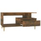vidaXL Mesa de centro madera contrachapada roble ahumado 90x49x45 cm vidaXL Mesa de centro madera contrachapada roble ahumado 90x49x45 cm