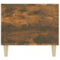 vidaXL Mesa de centro madera contrachapada roble ahumado 90x49x45 cm vidaXL Mesa de centro madera contrachapada roble ahumado 90x49x45 cm