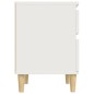 vidaXL Mesita de noche color blanco 40x35x50 cm vidaXL Mesita de noche color blanco 40x35x50 cm