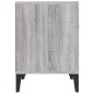 vidaXL Mesitas de noche 2 unidades gris Sonoma 40x35x50 cm vidaXL Mesitas de noche 2 unidades gris Sonoma 40x35x50 cm