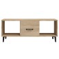 vidaXL Mesa de centro madera contrachapada roble sonoma 102x50x40 cm vidaXL Mesa de centro madera contrachapada roble sonoma 102x50x40 cm