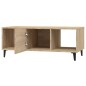 vidaXL Mesa de centro madera contrachapada roble sonoma 102x50x40 cm vidaXL Mesa de centro madera contrachapada roble sonoma 102x50x40 cm