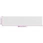 vidaXL Toldo para balcón HDPE 90x400 cm blanco vidaXL Toldo para balcón HDPE 90x400 cm blanco