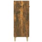 vidaXL Aparador madera contrachapada roble ahumado 69,5x34x89 cm vidaXL Aparador madera contrachapada roble ahumado 69,5x34x89 cm