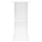 vidaXL Soporte acuario madera ingeniería blanco brillo 60,5x36x72,5 cm vidaXL Soporte acuario madera ingeniería blanco brillo 60,5x36x72,5 cm