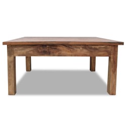 vidaXL Mesa de centro de madera maciza reciclada 98x73x45 cm