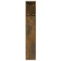 vidaXL Mueble cabecero color roble ahumado 120x18,5x102,5 cm vidaXL Mueble cabecero color roble ahumado 120x18,5x102,5 cm