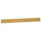 vidaXL Estantes de pared 2 unidades madera maciza de teca 110x10x10 cm vidaXL Estantes de pared 2 unidades madera maciza de teca 110x10x10 cm