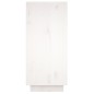 vidaXL Aparador de madera maciza de pino blanco 60x34x75 cm vidaXL Aparador de madera maciza de pino blanco 60x34x75 cm
