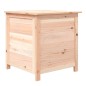 vidaXL Baúl para cojines madera de abeto maciza 50x50x56 cm vidaXL Baúl para cojines madera de abeto maciza 50x50x56 cm
