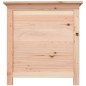 vidaXL Baúl para cojines madera de abeto maciza 50x50x56 cm vidaXL Baúl para cojines madera de abeto maciza 50x50x56 cm