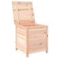 vidaXL Baúl para cojines madera de abeto maciza 50x50x56 cm vidaXL Baúl para cojines madera de abeto maciza 50x50x56 cm