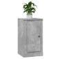 vidaXL Aparadores 2 uds madera contrachapada gris 37,5x35,5x67,5 cm vidaXL Aparadores 2 uds madera contrachapada gris 37,5x35,5x67,5 cm