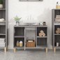 vidaXL Armario de lavabo madera contrachapada gris Sonoma 80x33x60 cm vidaXL Armario de lavabo madera contrachapada gris Sonoma 80x33x60 cm