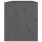 vidaXL Armario de pared 2 uds madera maciza de pino gris 45x30x35 cm vidaXL Armario de pared 2 uds madera maciza de pino gris 45x30x35 cm