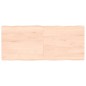 vidaXL Tablero de mesa madera maciza borde natural 140x60x(2-4) cm vidaXL Tablero de mesa madera maciza borde natural 140x60x(2-4) cm