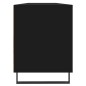 vidaXL Mueble de TV madera contrachapada negro 150x30x44,5 cm vidaXL Mueble de TV madera contrachapada negro 150x30x44,5 cm
