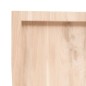 vidaXL Tablero de mesa madera maciza borde natural 140x50x(2-4) cm vidaXL Tablero de mesa madera maciza borde natural 140x50x(2-4) cm