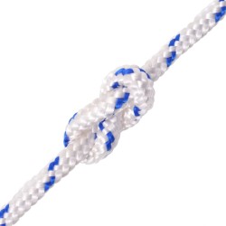 vidaXL Cuerda marina de polipropileno 14 mm 50 m blanca