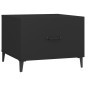 vidaXL Mesa de centro con patas de metal negro 50x50x40 cm vidaXL Mesa de centro con patas de metal negro 50x50x40 cm
