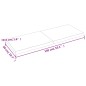 vidaXL Tablero de mesa madera maciza borde natural 140x50x(2-4) cm vidaXL Tablero de mesa madera maciza borde natural 140x50x(2-4) cm
