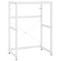 vidaXL Estructura de lavabo de hierro blanco 59x38x83 cm vidaXL Estructura de lavabo de hierro blanco 59x38x83 cm