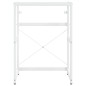 vidaXL Estructura de lavabo de hierro blanco 59x38x83 cm vidaXL Estructura de lavabo de hierro blanco 59x38x83 cm