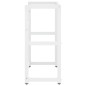 vidaXL Estructura de lavabo de hierro blanco 59x38x83 cm vidaXL Estructura de lavabo de hierro blanco 59x38x83 cm