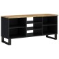 vidaXL Mueble de TV madera mango y madera contrachapada 100x33x46 cm