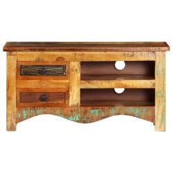 vidaXL Mueble para la TV madera maciza reciclada 80x30x40 cm 