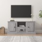 vidaXL Mueble para TV madera contrachapada gris Sonoma 100x35,5x45 cm