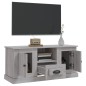 vidaXL Mueble para TV madera contrachapada gris Sonoma 100x35,5x45 cm