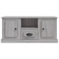 vidaXL Mueble para TV madera contrachapada gris Sonoma 100x35,5x45 cm