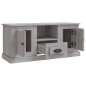 vidaXL Mueble para TV madera contrachapada gris Sonoma 100x35,5x45 cm