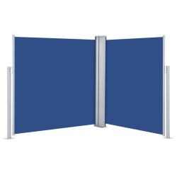 vidaXL Toldo lateral retráctil azul 160x600 cm