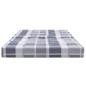 vidaXL Cojines para tumbona 2 uds tela Oxford a cuadros gris vidaXL Cojines para tumbona 2 uds tela Oxford a cuadros gris