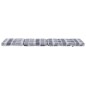vidaXL Cojines para tumbona 2 uds tela Oxford a cuadros gris vidaXL Cojines para tumbona 2 uds tela Oxford a cuadros gris