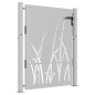 vidaXL Puerta de jardín acero corten diseño hierba 105x155 cm vidaXL Puerta de jardín acero corten diseño hierba 105x155 cm
