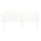 vidaXL Estructura de cama con cabecero madera maciza blanco 200x200 cm vidaXL Estructura de cama con cabecero madera maciza blanco 200x200 cm