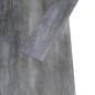 vidaXL Lamas para suelo no autoadhesivas PVC gris a rayas 5,26 m² 2 mm vidaXL Lamas para suelo no autoadhesivas PVC gris a rayas 5,26 m² 2 mm