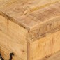 vidaXL Caja de almacenaje madera maciza de mango 39x28x31 cm vidaXL Caja de almacenaje madera maciza de mango 39x28x31 cm